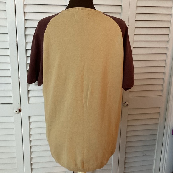 Mens Robert Louis NY/London lightweight Short sleeve sweater size Large - Picture 6 of 8